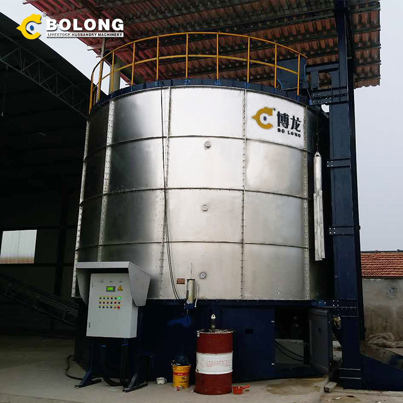 chinese medicine residue industrial composters machines high production standards